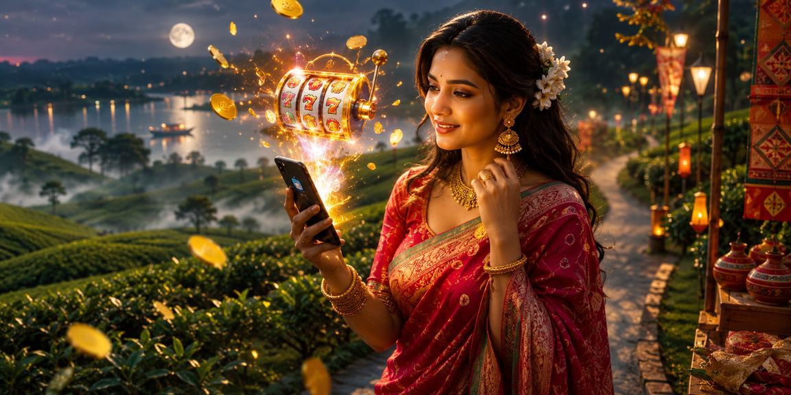 কুমিল্লায় পহেলা বৈশাখে স্লট গেম উপভোগের দৃশ্য